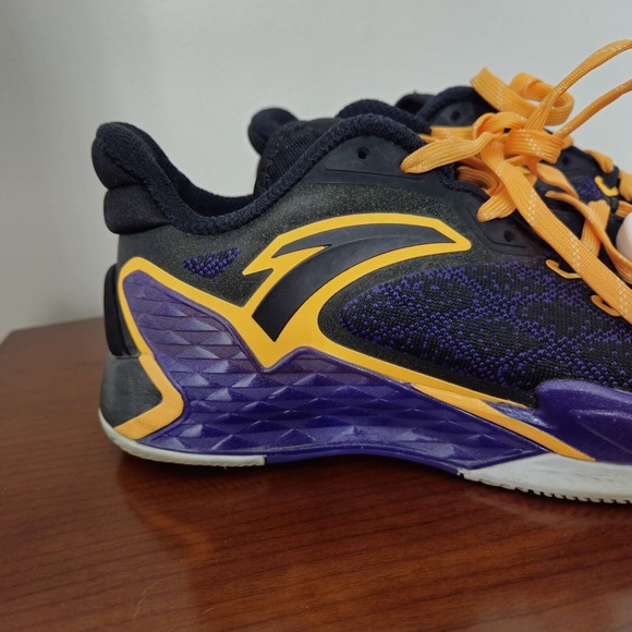 Anta RR5 Rajon Rondo Basketball Shoes Size 8.5 LA Lakers Colorway - Picture 3 of 12